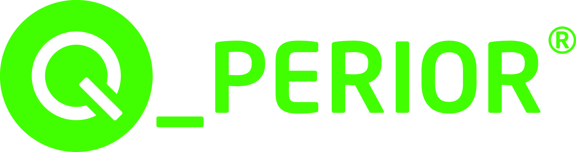 Q PERIOR Logo Positive On White CMYK